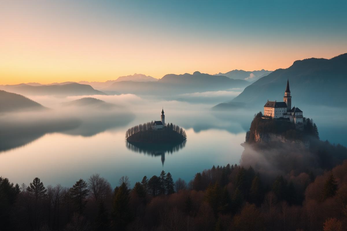 Bledsko jezero – Ljubljana (Slovenija)